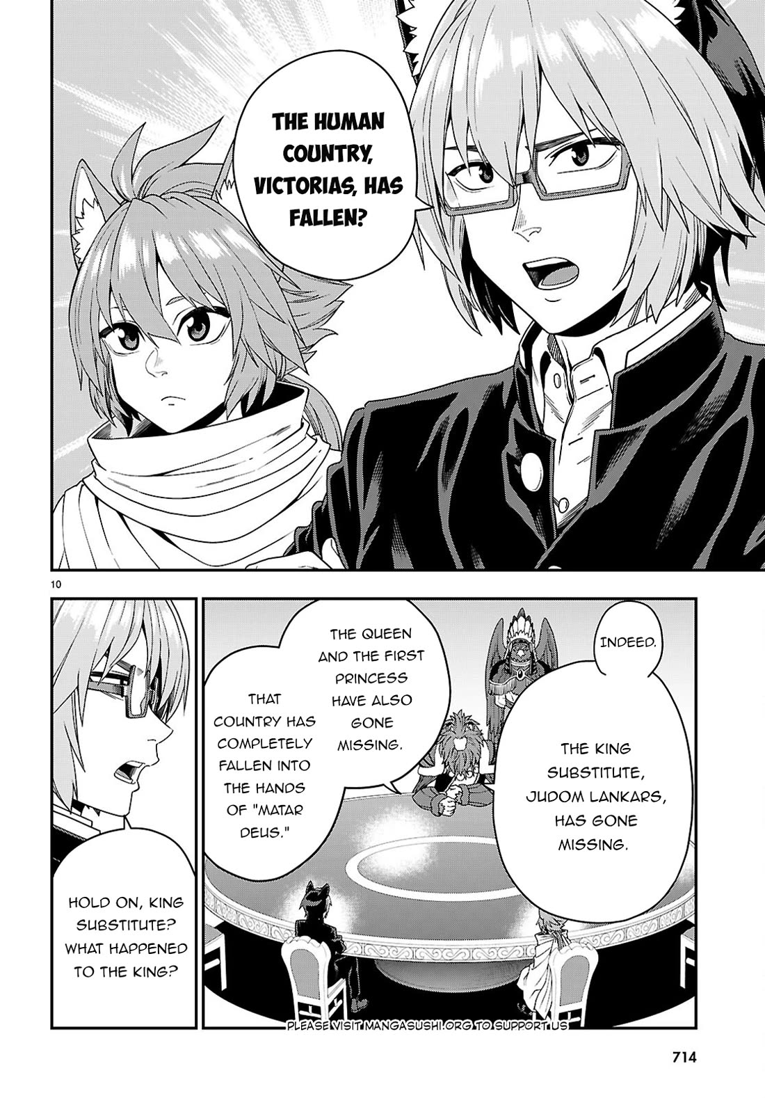 Konjiki no Moji Tsukai – Yuusha Yonin ni Makikomareta Unique Cheat Chapter 111 - Page 11
