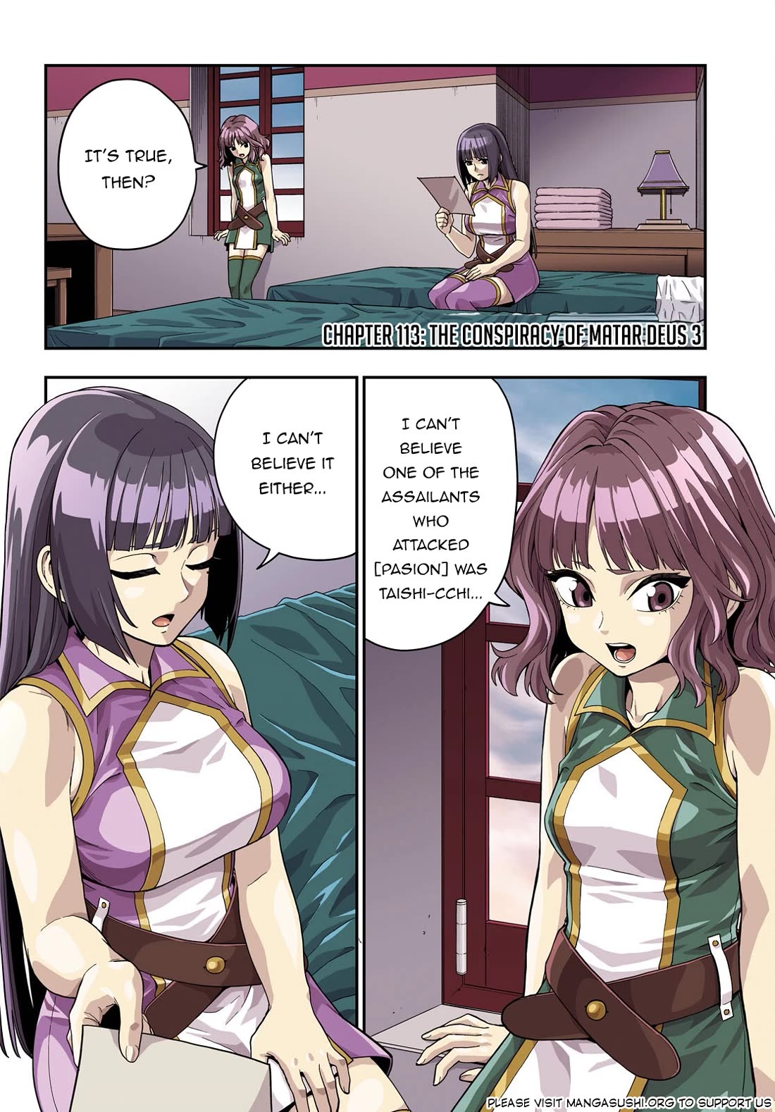 Konjiki no Moji Tsukai – Yuusha Yonin ni Makikomareta Unique Cheat Chapter 113 - Page 2