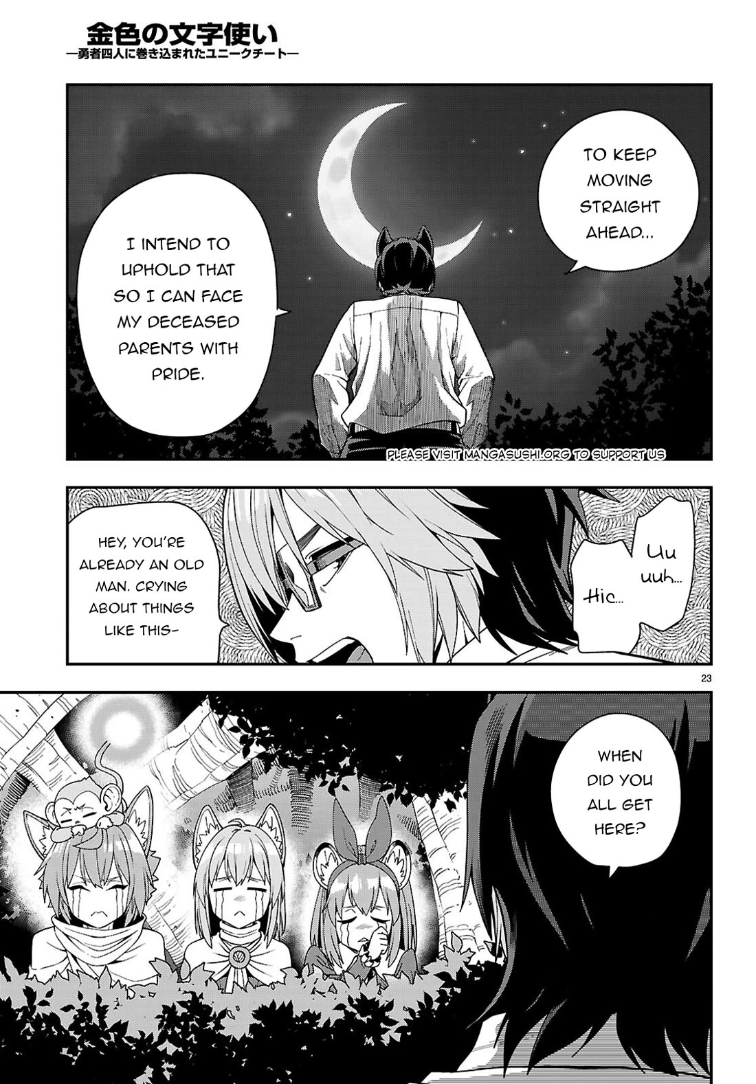 Konjiki no Moji Tsukai – Yuusha Yonin ni Makikomareta Unique Cheat Chapter 113 - Page 22