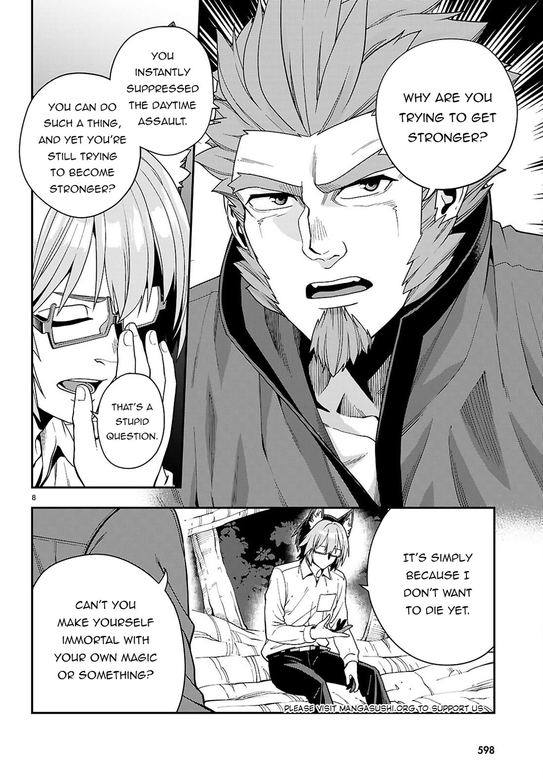 Konjiki no Moji Tsukai – Yuusha Yonin ni Makikomareta Unique Cheat Chapter 113 - Page 10