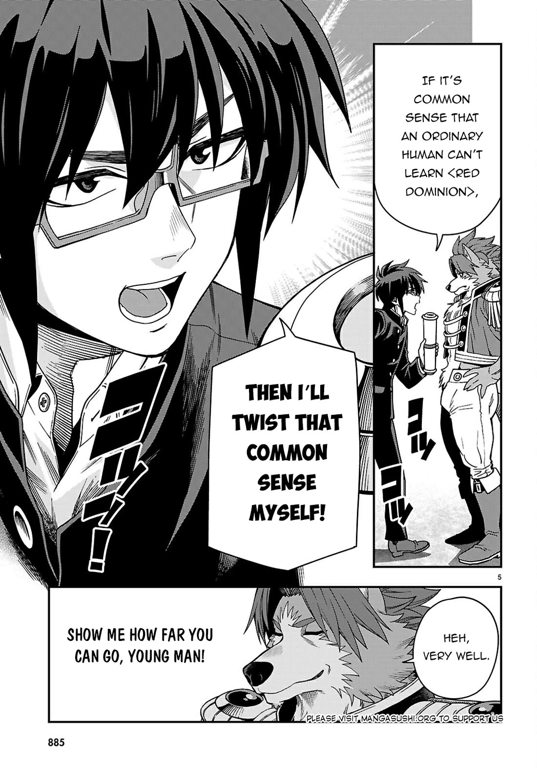 Konjiki no Moji Tsukai – Yuusha Yonin ni Makikomareta Unique Cheat Chapter 115 - Page 6