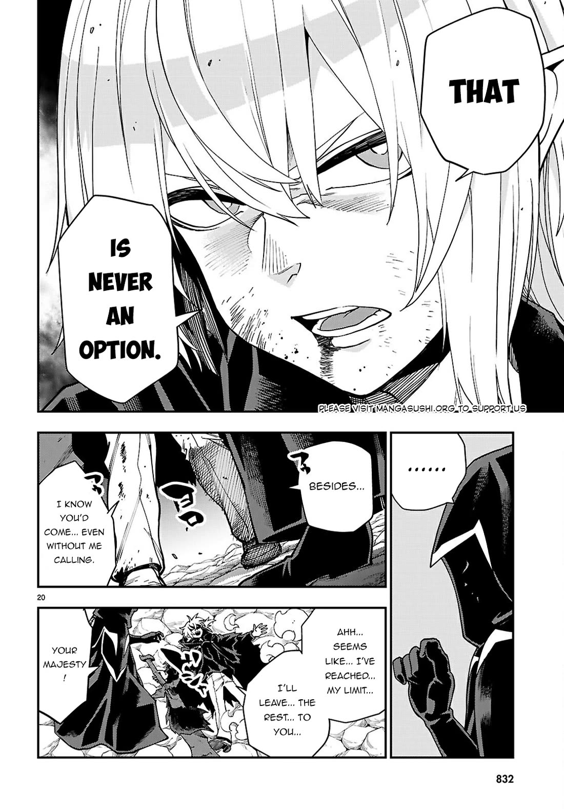 Konjiki no Moji Tsukai – Yuusha Yonin ni Makikomareta Unique Cheat Chapter 117 - Page 20