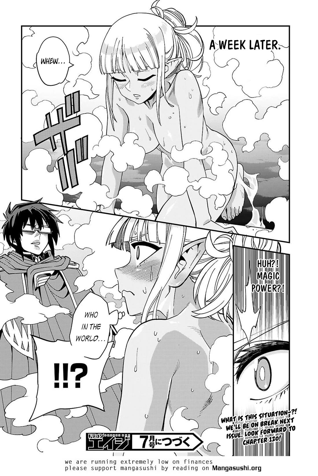 Konjiki no Moji Tsukai – Yuusha Yonin ni Makikomareta Unique Cheat Chapter 119 - Page 19