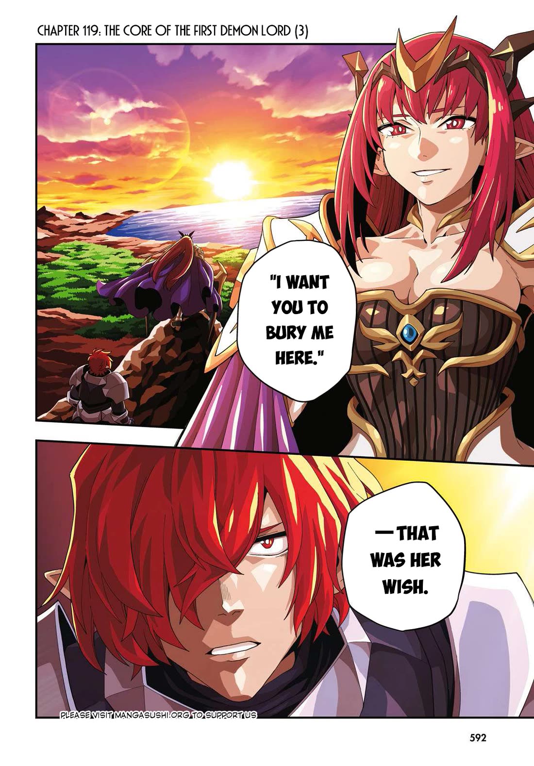 Konjiki no Moji Tsukai – Yuusha Yonin ni Makikomareta Unique Cheat Chapter 119 - Page 3