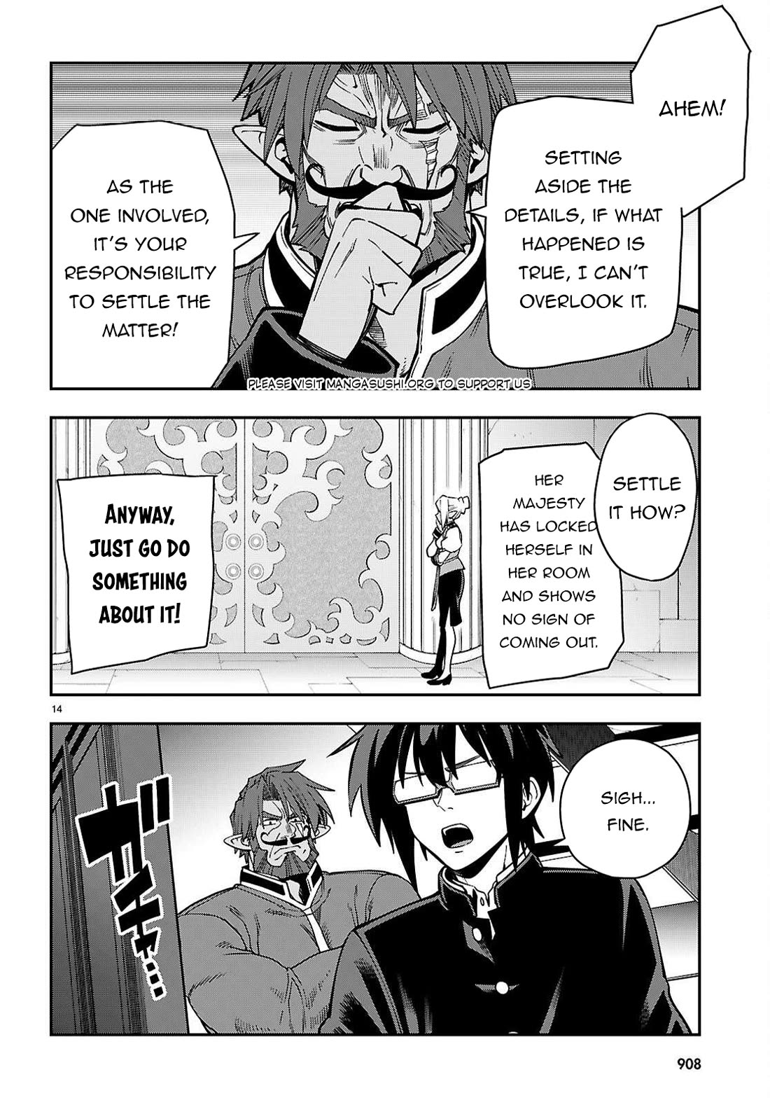 Konjiki no Moji Tsukai – Yuusha Yonin ni Makikomareta Unique Cheat Chapter 120 - Page 15