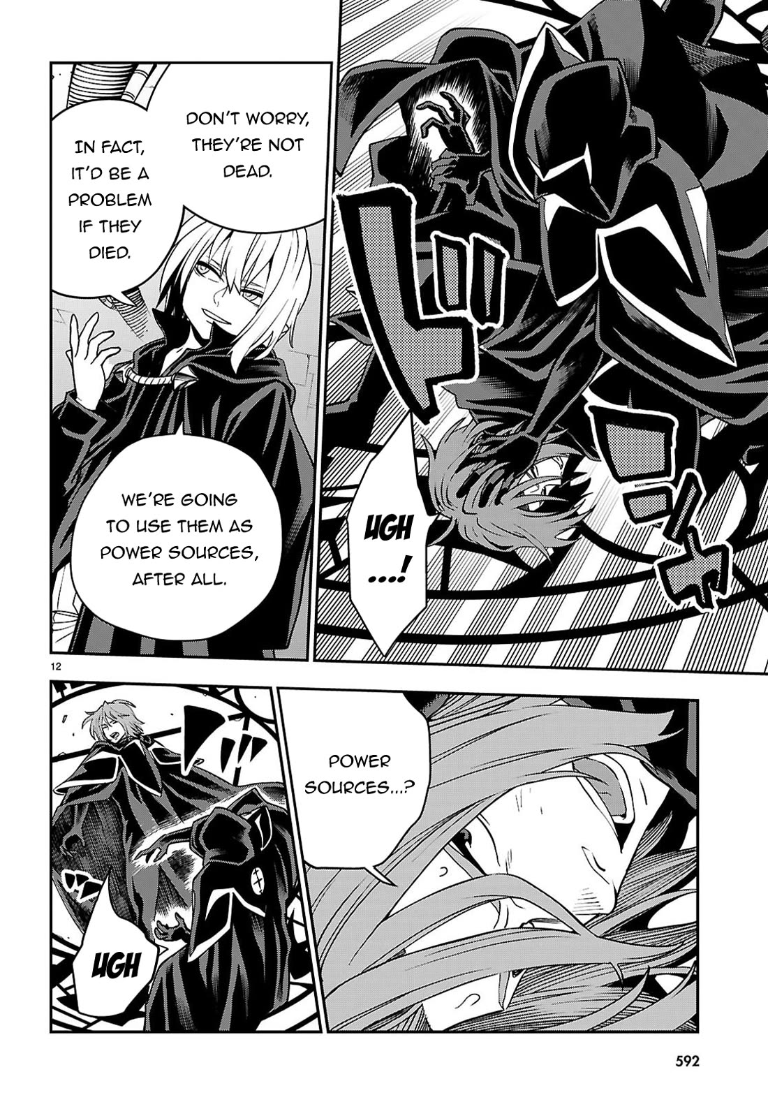 Konjiki no Moji Tsukai – Yuusha Yonin ni Makikomareta Unique Cheat Chapter 121 - Page 12