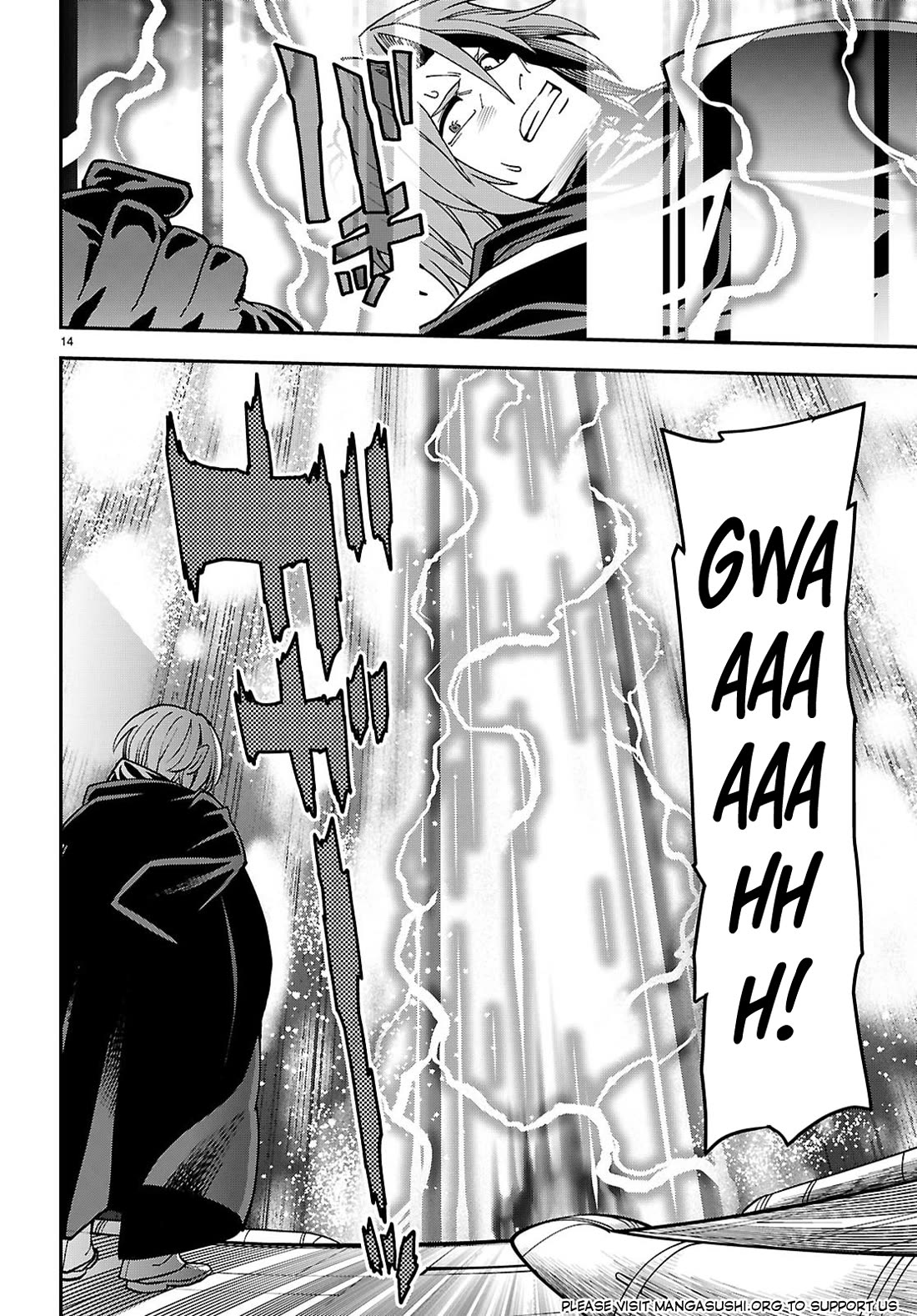 Konjiki no Moji Tsukai – Yuusha Yonin ni Makikomareta Unique Cheat Chapter 121 - Page 14