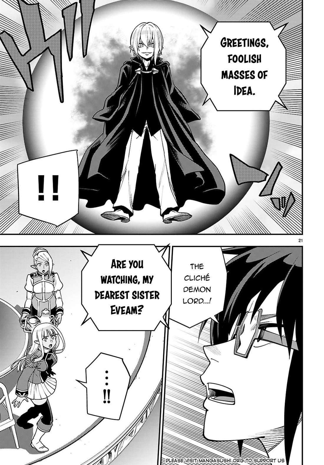 Konjiki no Moji Tsukai – Yuusha Yonin ni Makikomareta Unique Cheat Chapter 121 - Page 21