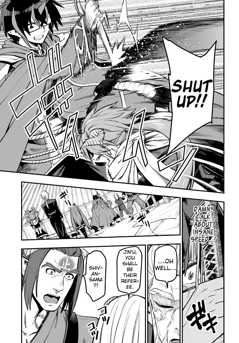 Konjiki no Moji Tsukai – Yuusha Yonin ni Makikomareta Unique Cheat Chapter 42 - Page 33