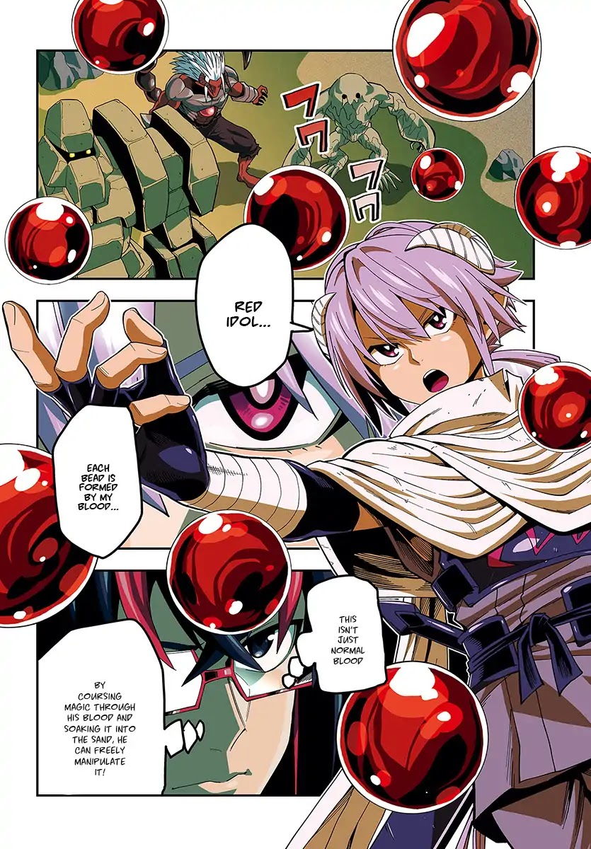 Konjiki no Moji Tsukai – Yuusha Yonin ni Makikomareta Unique Cheat Chapter 46 - Page 3
