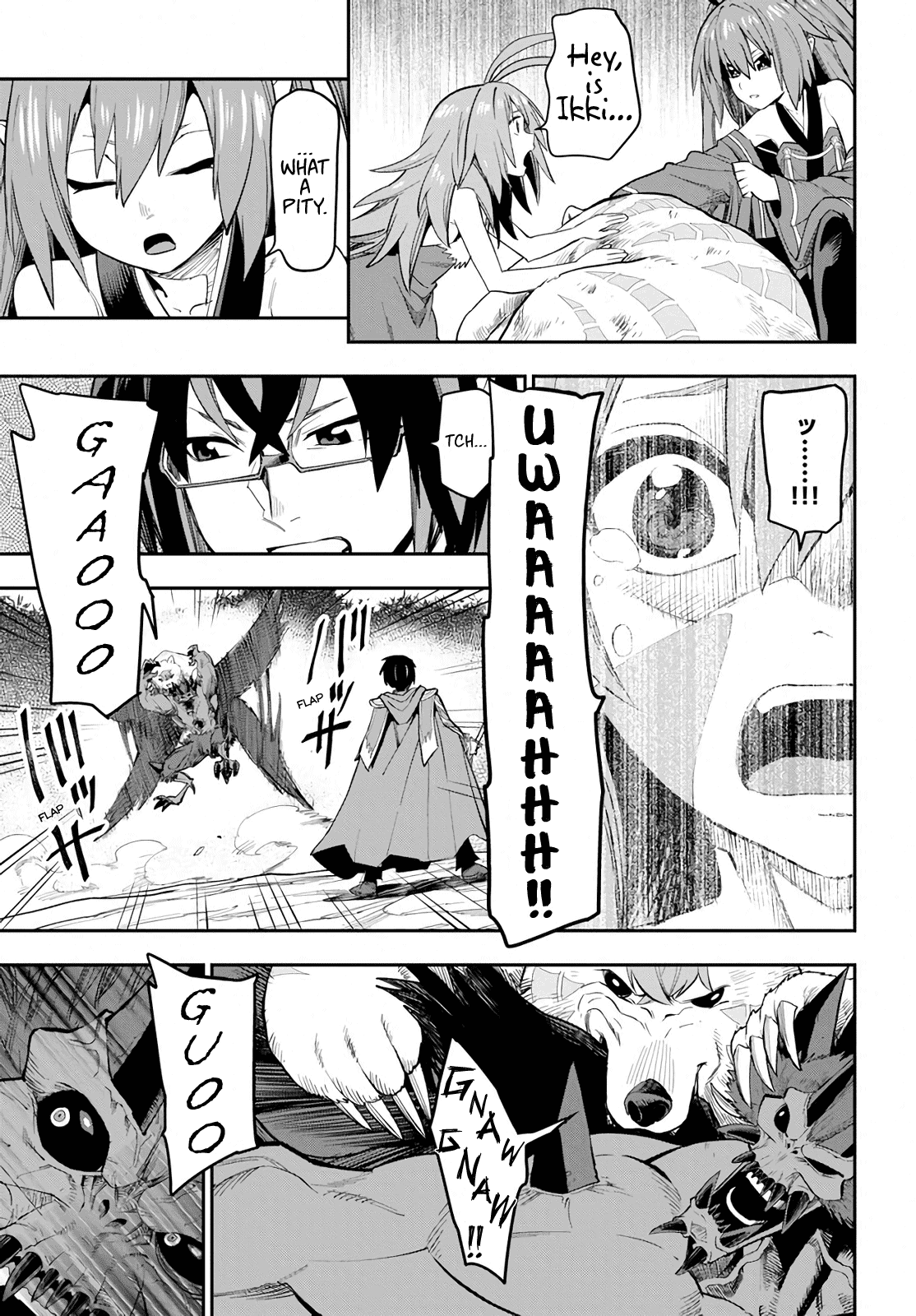 Konjiki no Moji Tsukai – Yuusha Yonin ni Makikomareta Unique Cheat Chapter 55 - Page 3