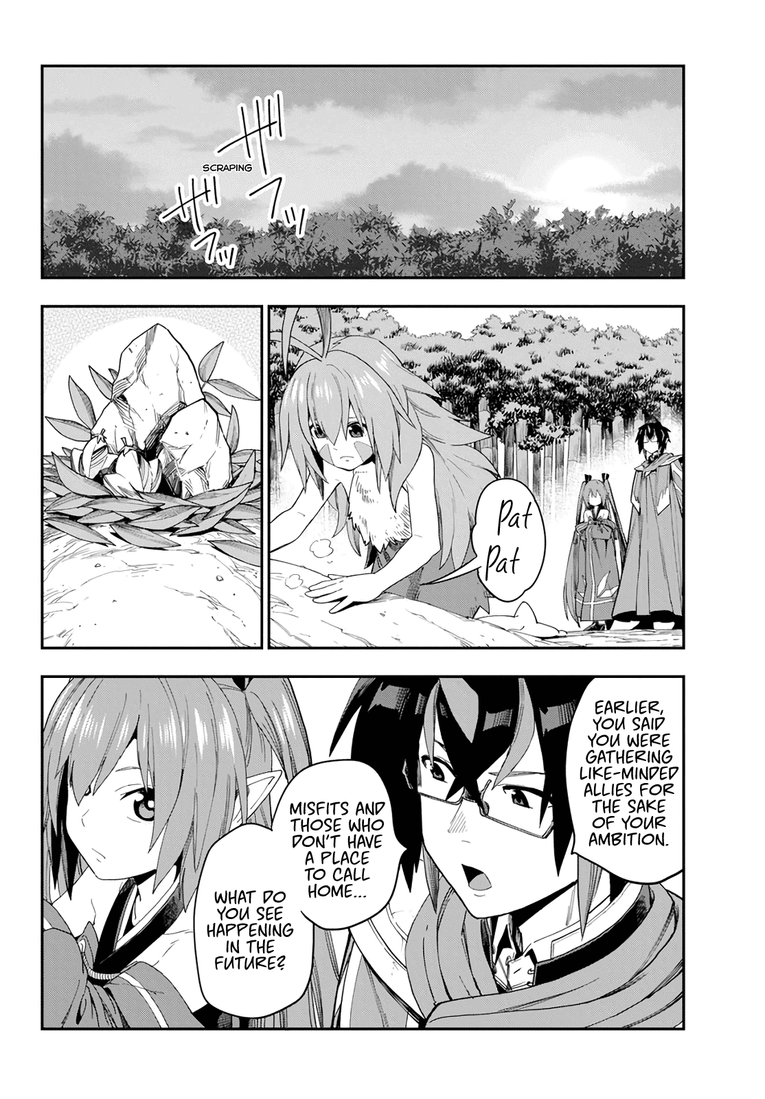 Konjiki no Moji Tsukai – Yuusha Yonin ni Makikomareta Unique Cheat Chapter 55 - Page 32