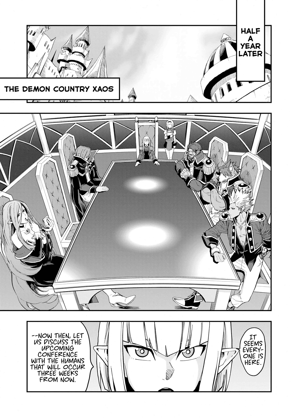Konjiki no Moji Tsukai – Yuusha Yonin ni Makikomareta Unique Cheat Chapter 55 - Page 35