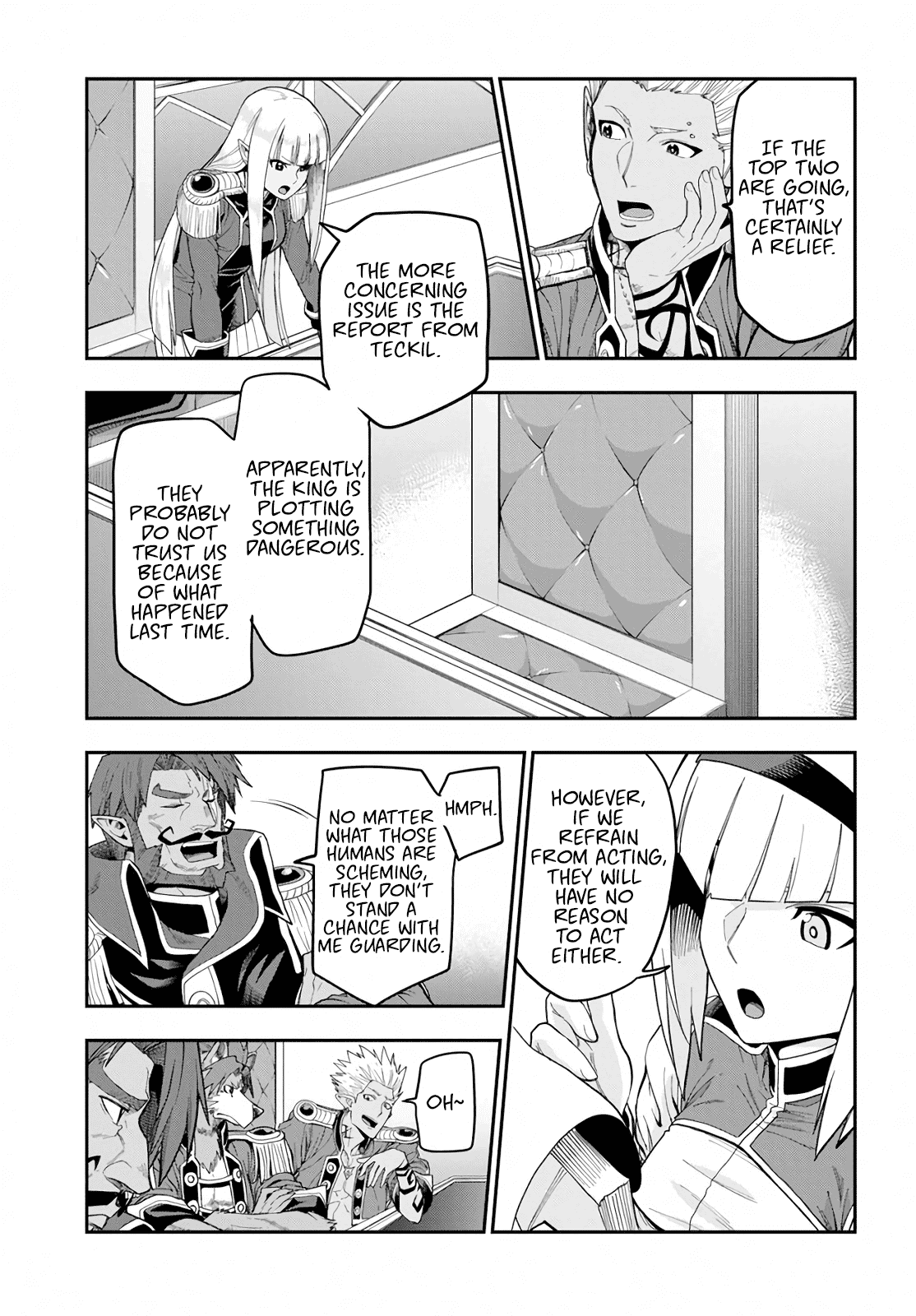 Konjiki no Moji Tsukai – Yuusha Yonin ni Makikomareta Unique Cheat Chapter 56 - Page 3