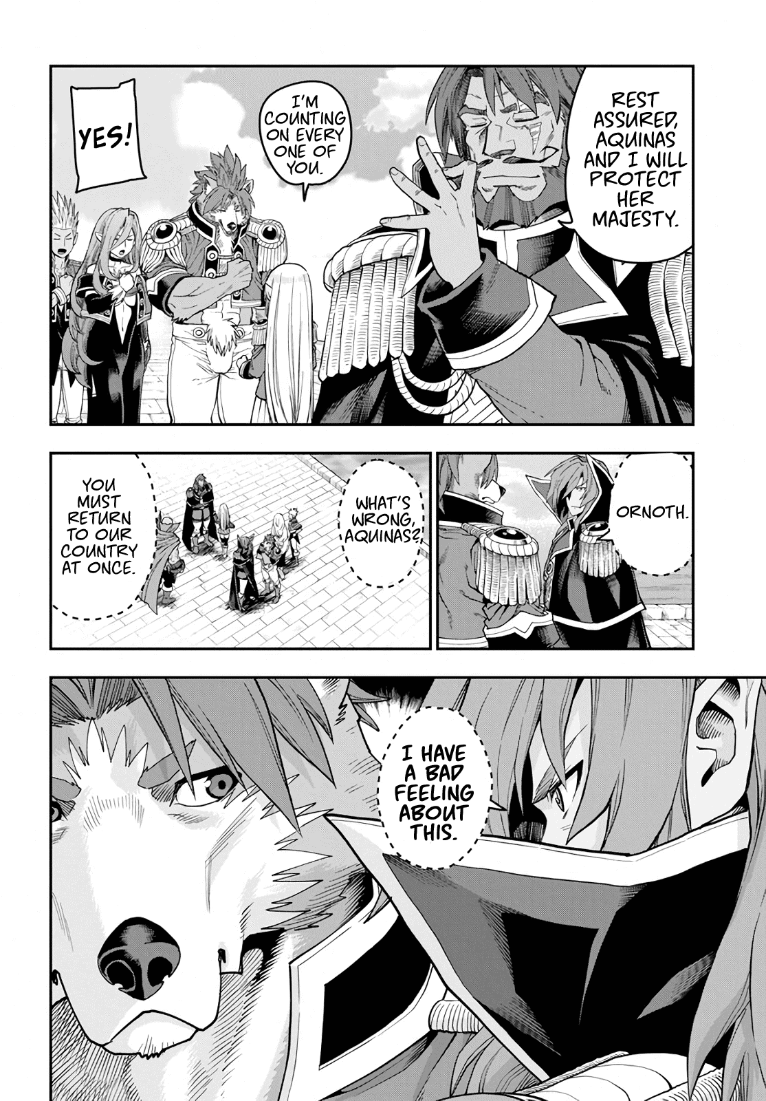 Konjiki no Moji Tsukai – Yuusha Yonin ni Makikomareta Unique Cheat Chapter 58 - Page 21