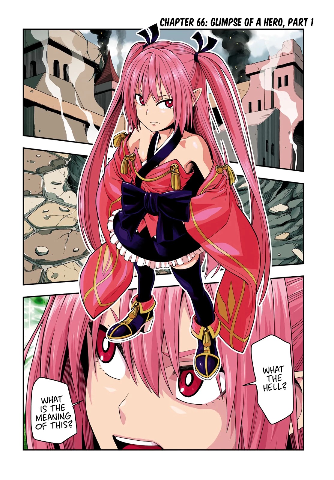 Konjiki no Moji Tsukai – Yuusha Yonin ni Makikomareta Unique Cheat Chapter 66 - Page 2