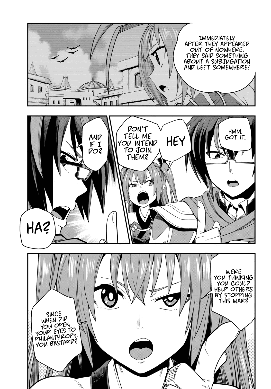 Konjiki no Moji Tsukai – Yuusha Yonin ni Makikomareta Unique Cheat Chapter 66 - Page 11