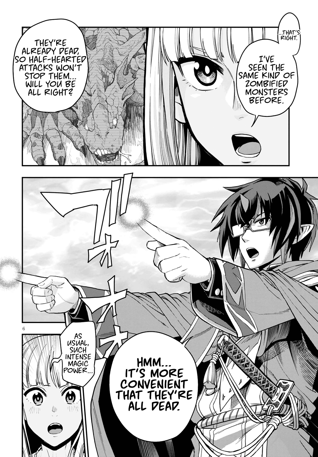 Konjiki no Moji Tsukai – Yuusha Yonin ni Makikomareta Unique Cheat Chapter 69 - Page 6