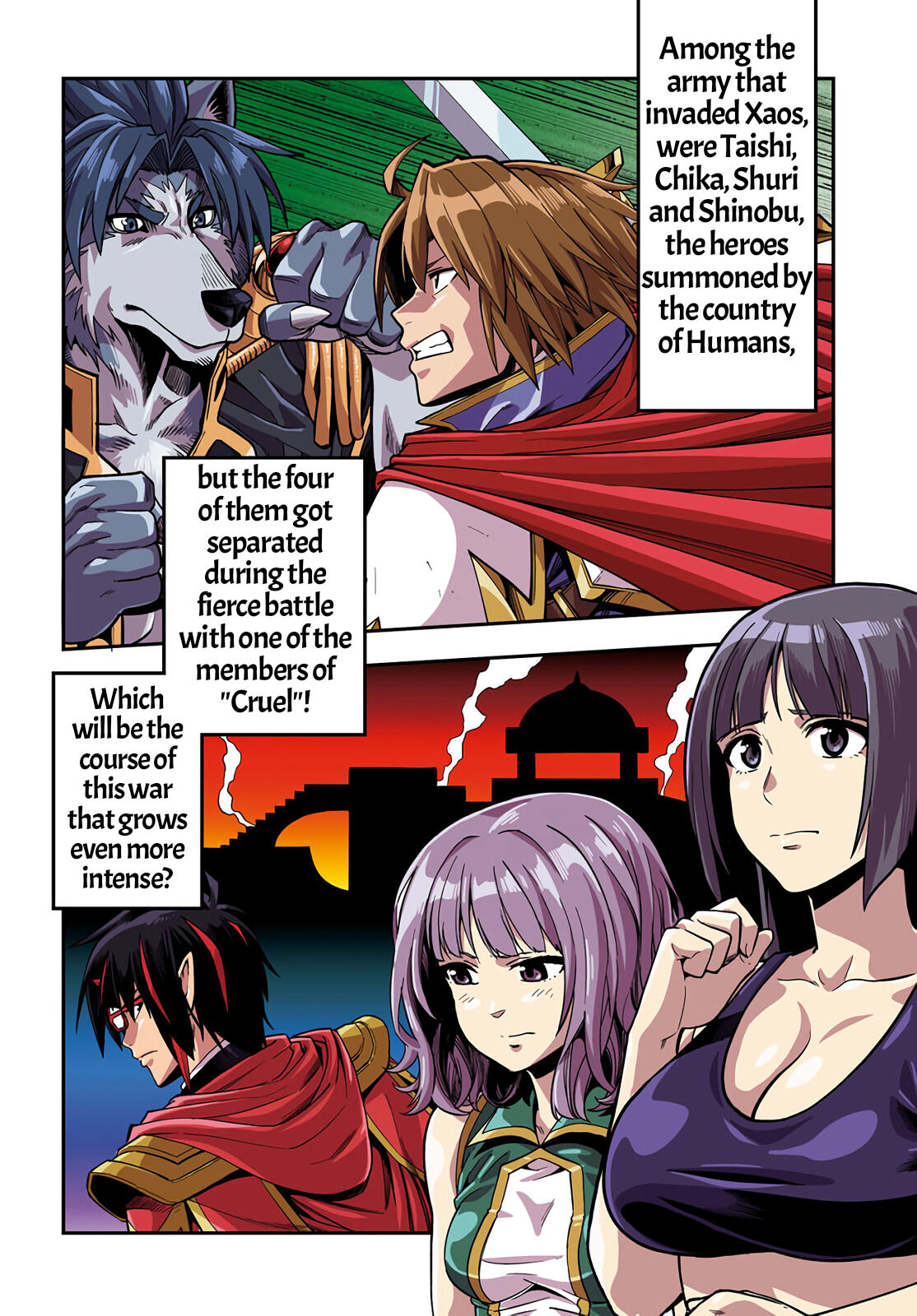 Konjiki no Moji Tsukai – Yuusha Yonin ni Makikomareta Unique Cheat Chapter 71 - Page 2