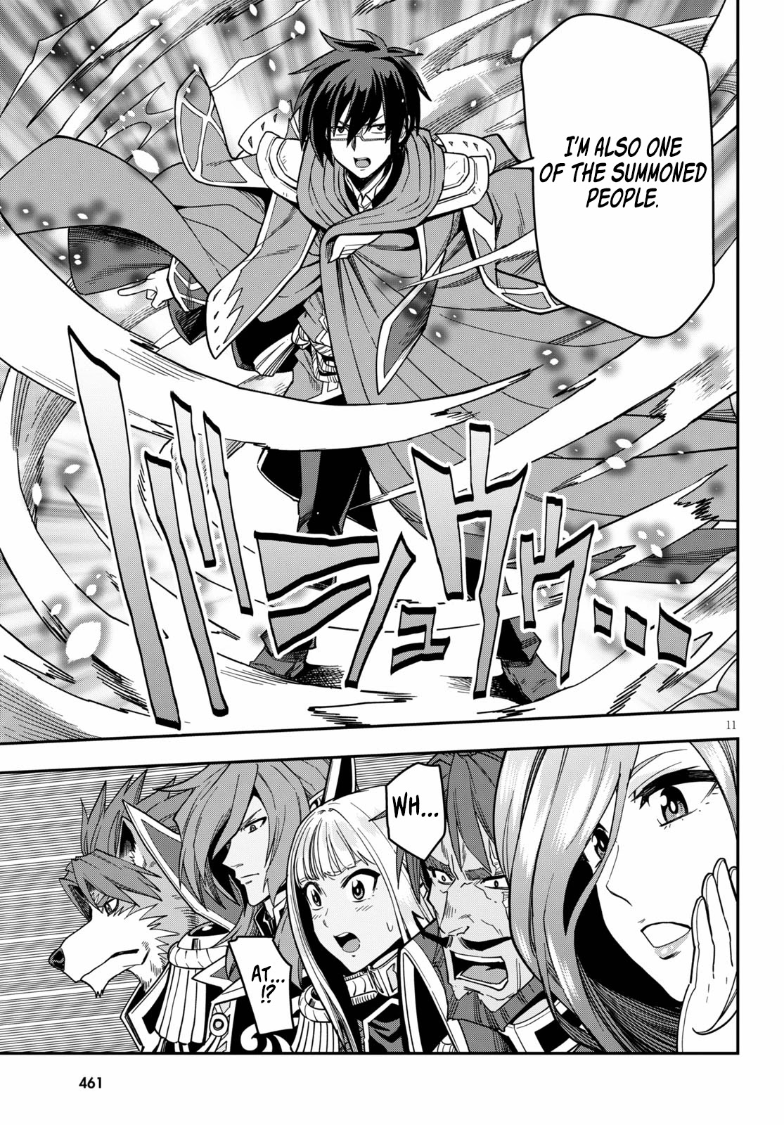 Konjiki no Moji Tsukai – Yuusha Yonin ni Makikomareta Unique Cheat Chapter 72 - Page 13