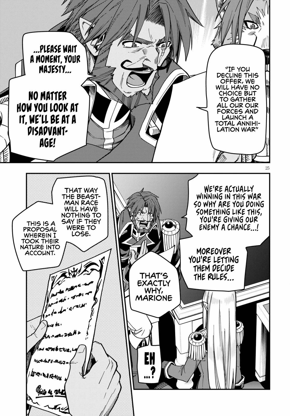 Konjiki no Moji Tsukai – Yuusha Yonin ni Makikomareta Unique Cheat Chapter 75 - Page 27