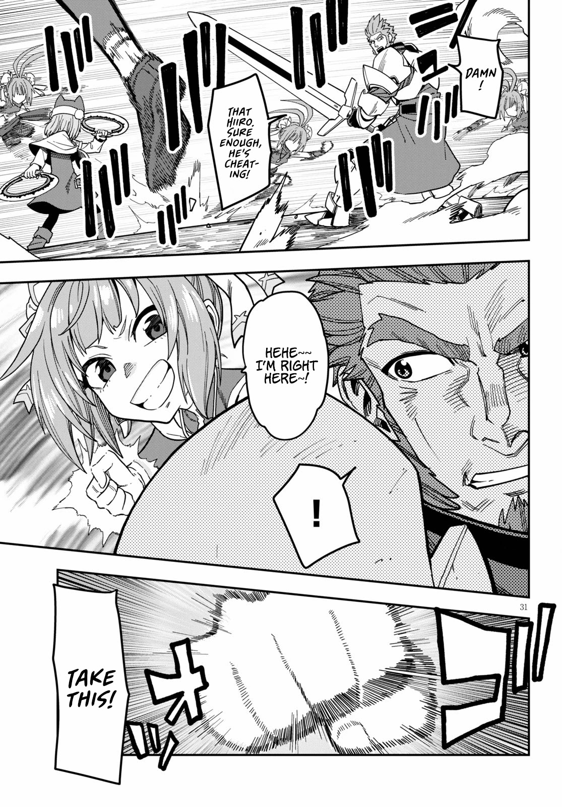 Konjiki no Moji Tsukai – Yuusha Yonin ni Makikomareta Unique Cheat Chapter 80 - Page 33