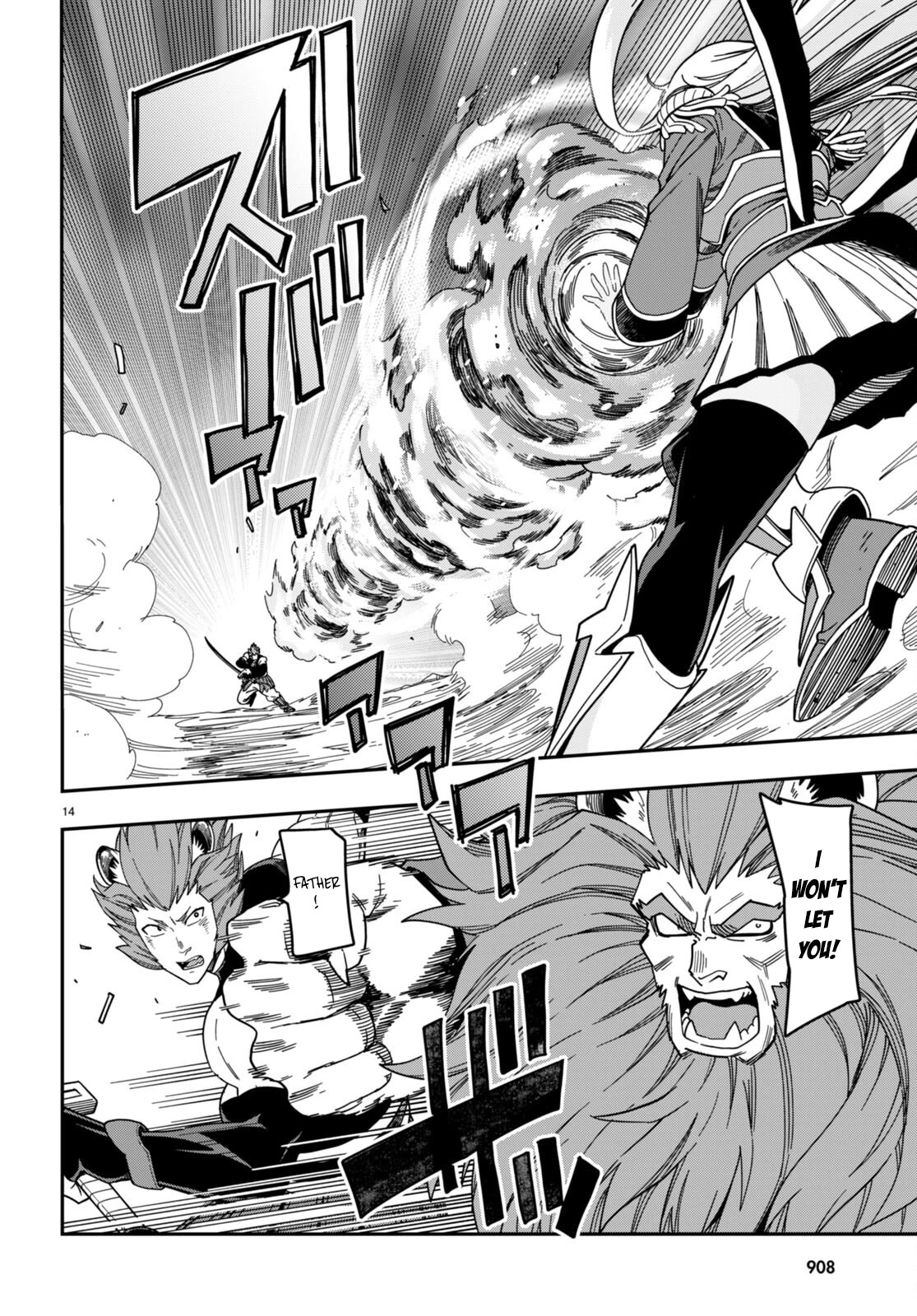 Konjiki no Moji Tsukai – Yuusha Yonin ni Makikomareta Unique Cheat Chapter 89 - Page 14