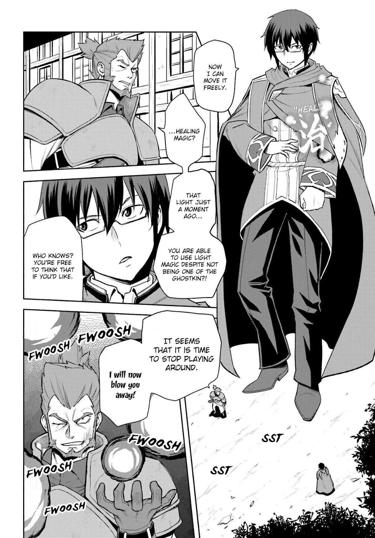 Konjiki no Moji Tsukai – Yuusha Yonin ni Makikomareta Unique Cheat Chapter 9.5 - Page 4