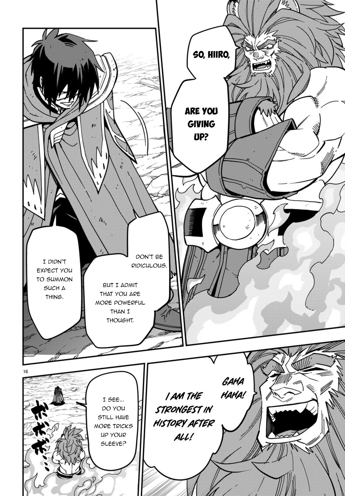 Konjiki no Moji Tsukai – Yuusha Yonin ni Makikomareta Unique Cheat Chapter 93 - Page 16