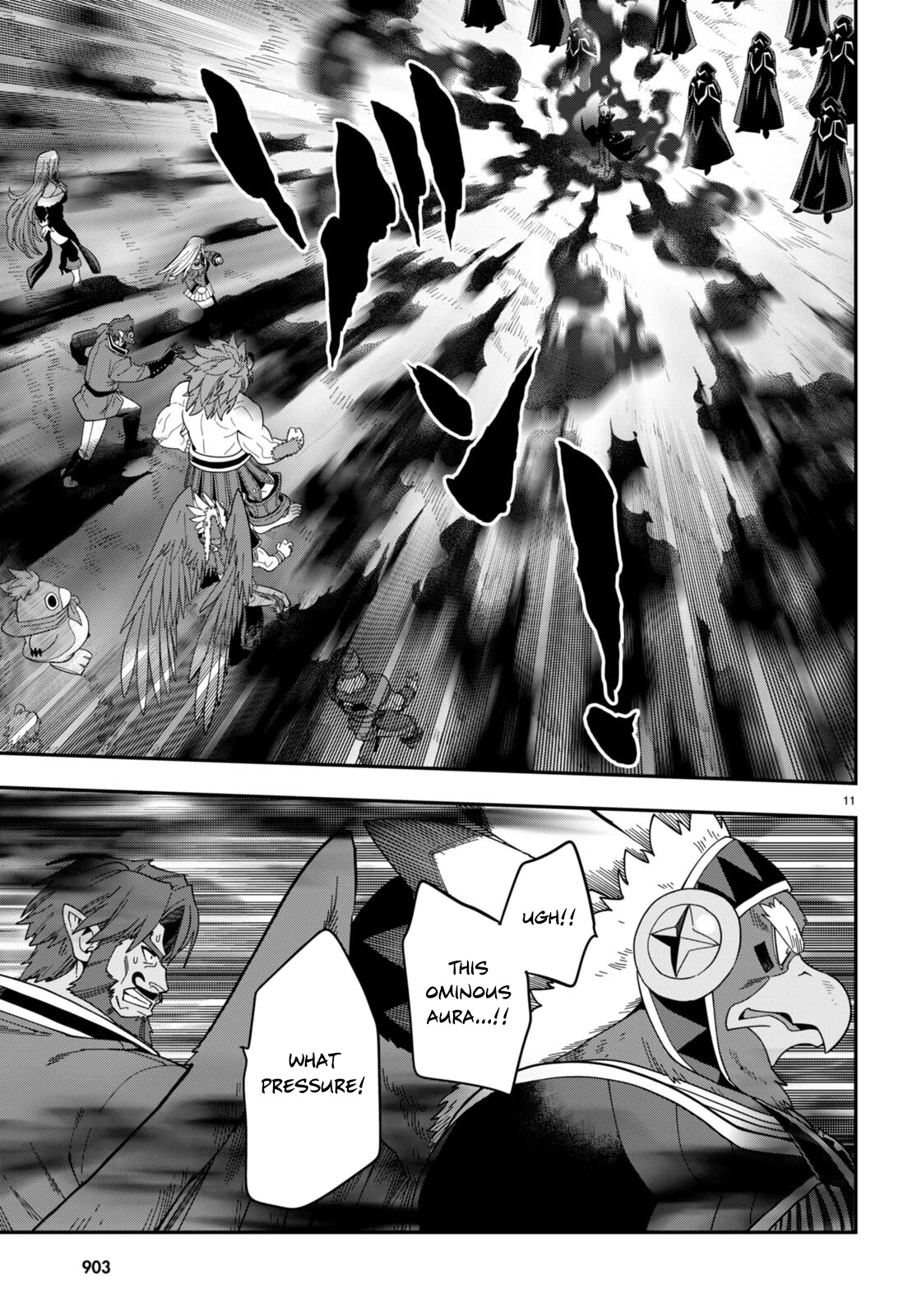 Konjiki no Moji Tsukai – Yuusha Yonin ni Makikomareta Unique Cheat Chapter 95.5 - Page 11