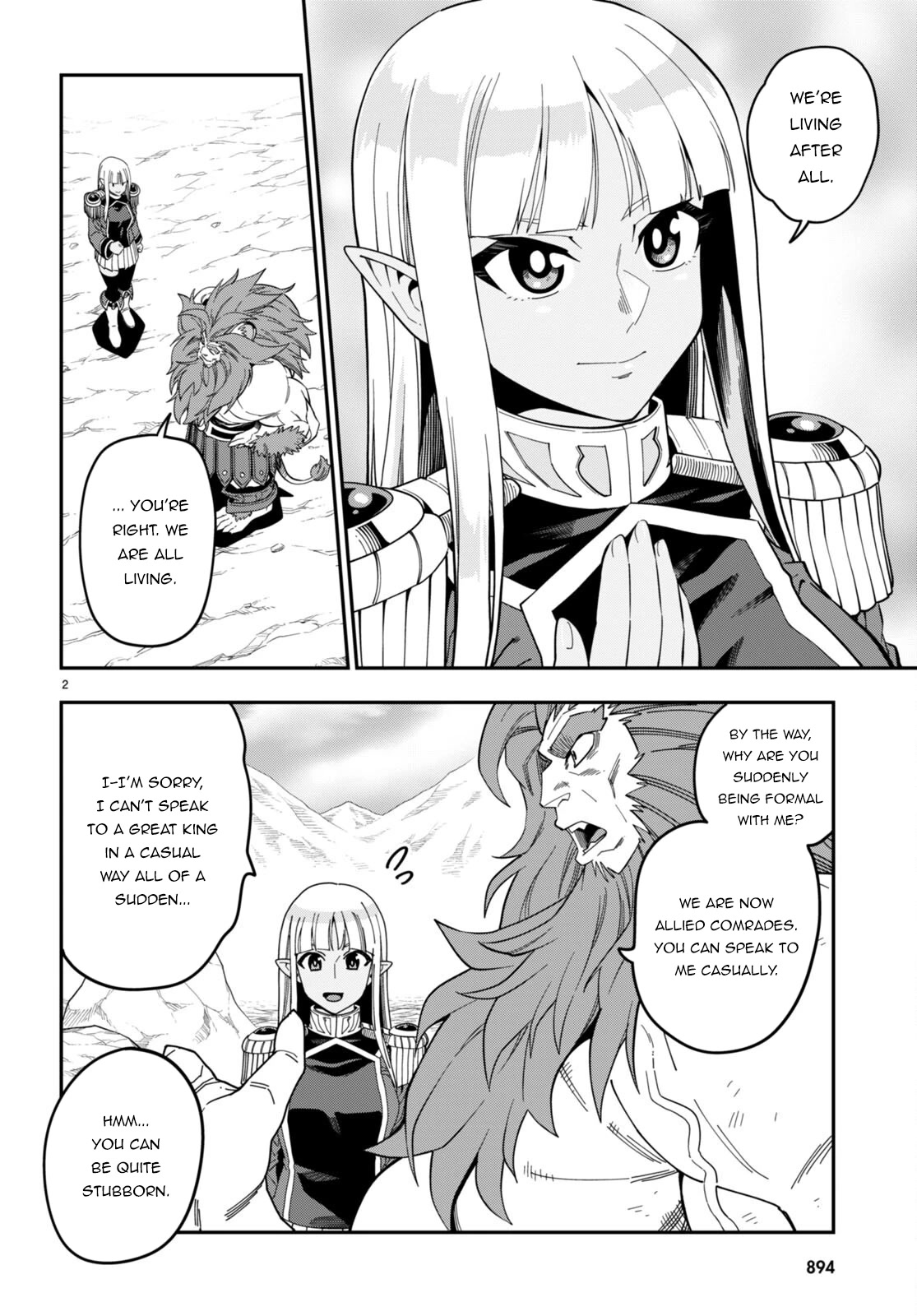 Konjiki no Moji Tsukai – Yuusha Yonin ni Makikomareta Unique Cheat Chapter 95.5 - Page 3