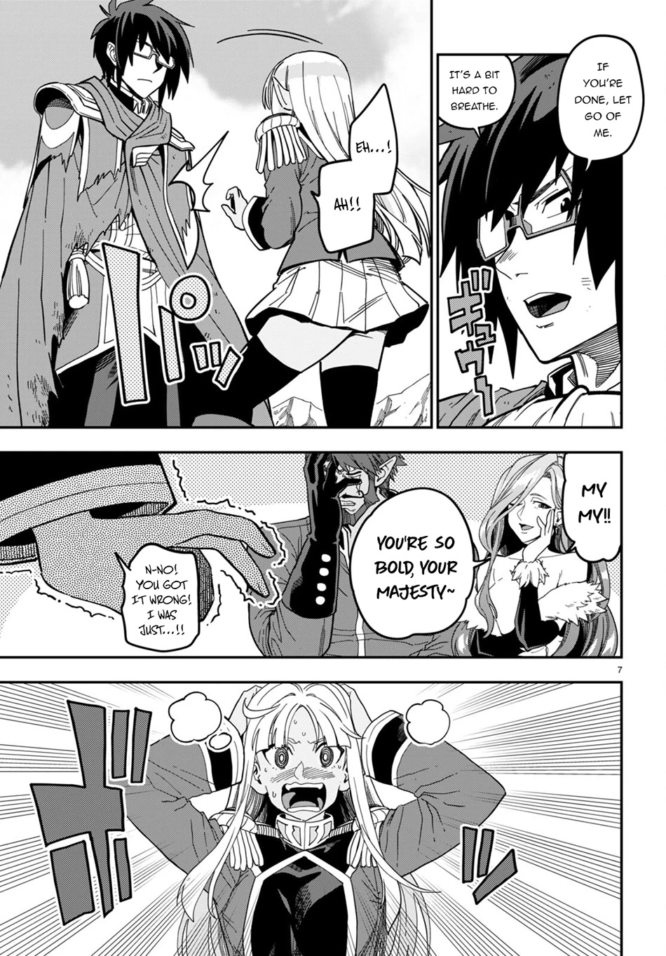 Konjiki no Moji Tsukai – Yuusha Yonin ni Makikomareta Unique Cheat Chapter 95 - Page 7
