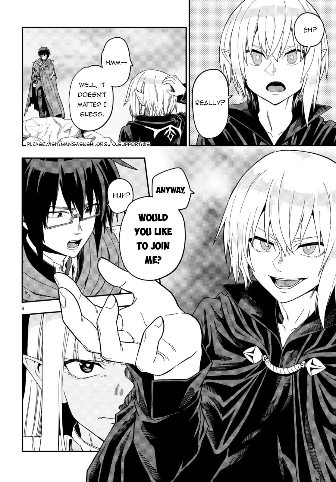 Konjiki no Moji Tsukai – Yuusha Yonin ni Makikomareta Unique Cheat Chapter 96 - Page 11