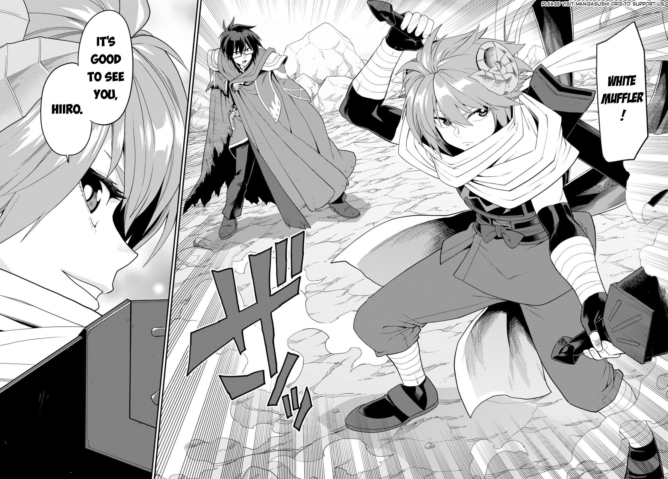 Konjiki no Moji Tsukai – Yuusha Yonin ni Makikomareta Unique Cheat Chapter 96 - Page 21