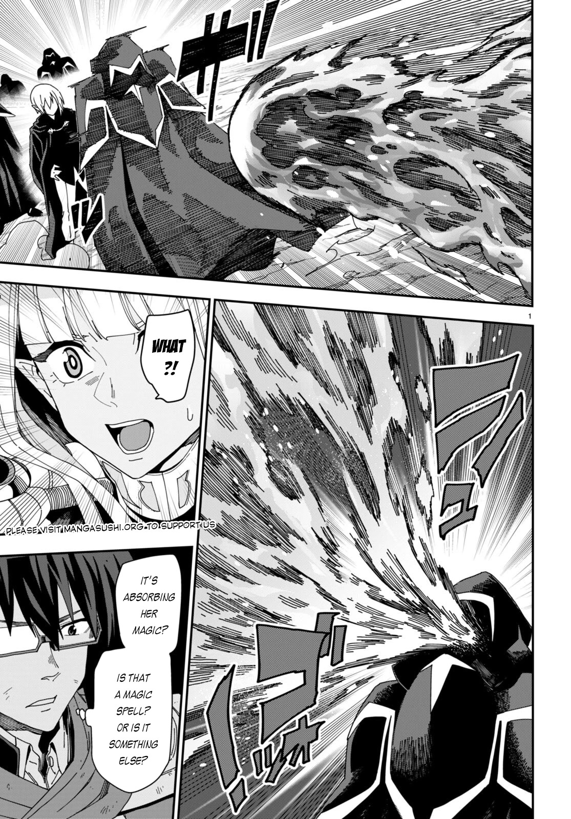 Konjiki no Moji Tsukai – Yuusha Yonin ni Makikomareta Unique Cheat Chapter 96 - Page 4