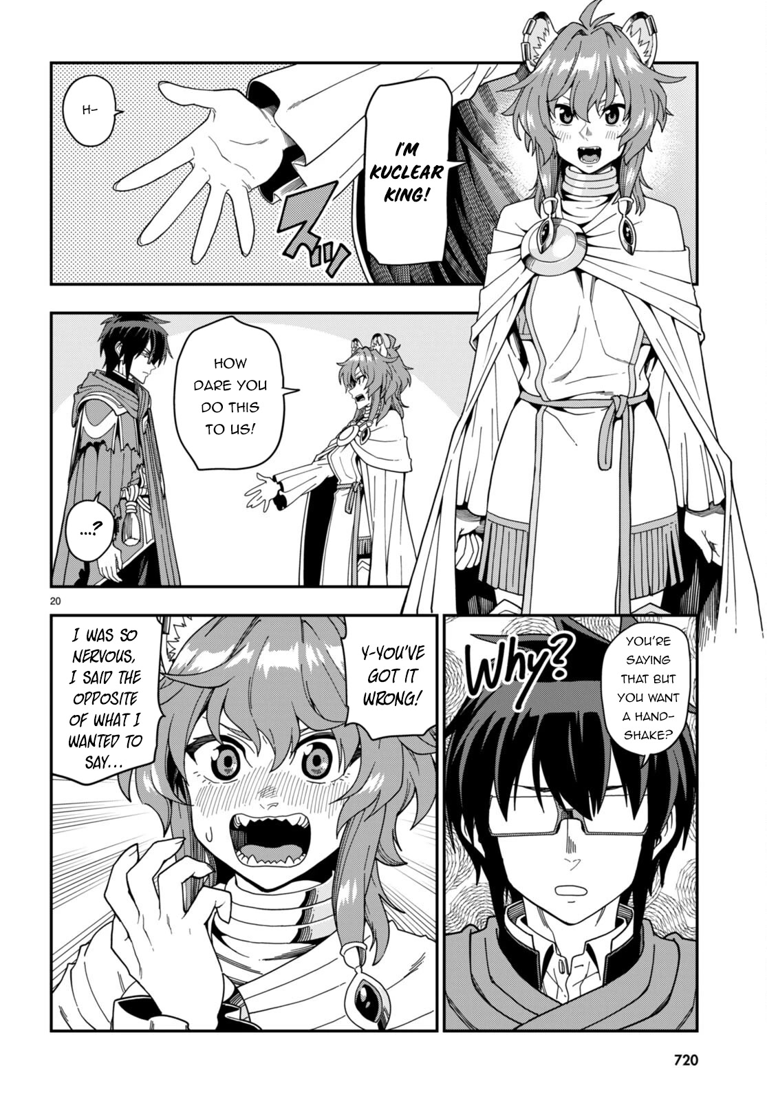 Konjiki no Moji Tsukai – Yuusha Yonin ni Makikomareta Unique Cheat Chapter 97 - Page 20