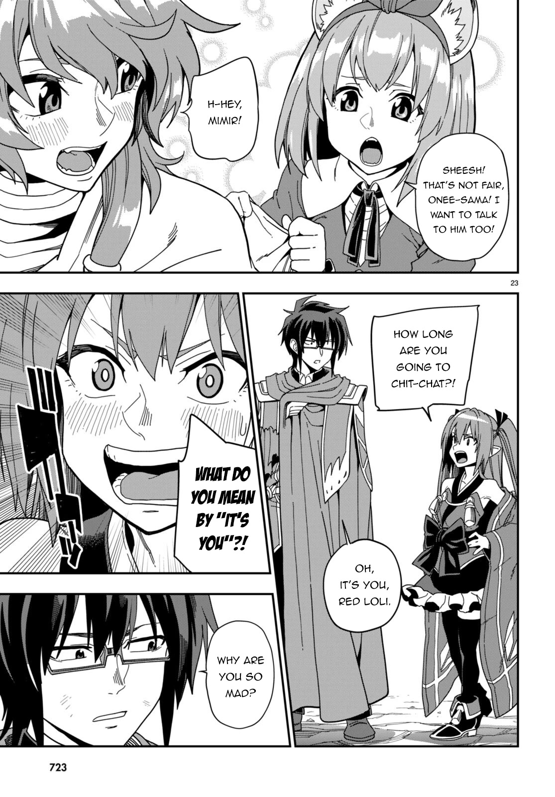 Konjiki no Moji Tsukai – Yuusha Yonin ni Makikomareta Unique Cheat Chapter 97 - Page 23