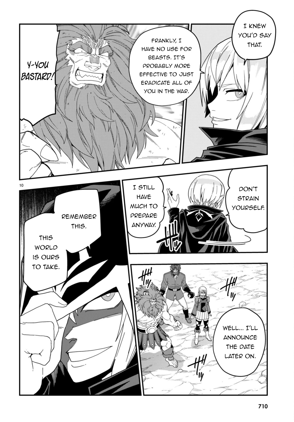 Konjiki no Moji Tsukai – Yuusha Yonin ni Makikomareta Unique Cheat Chapter 97 - Page 10