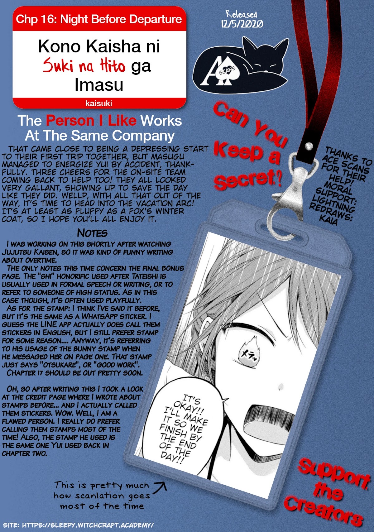 Kono Kaisha ni Suki na Hito ga Imasu Chapter 16 - Page 15