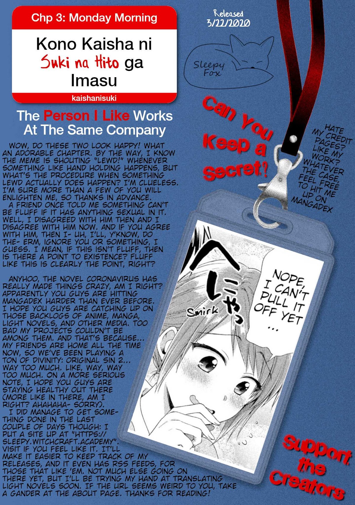 Kono Kaisha ni Suki na Hito ga Imasu Chapter 3 - Page 15