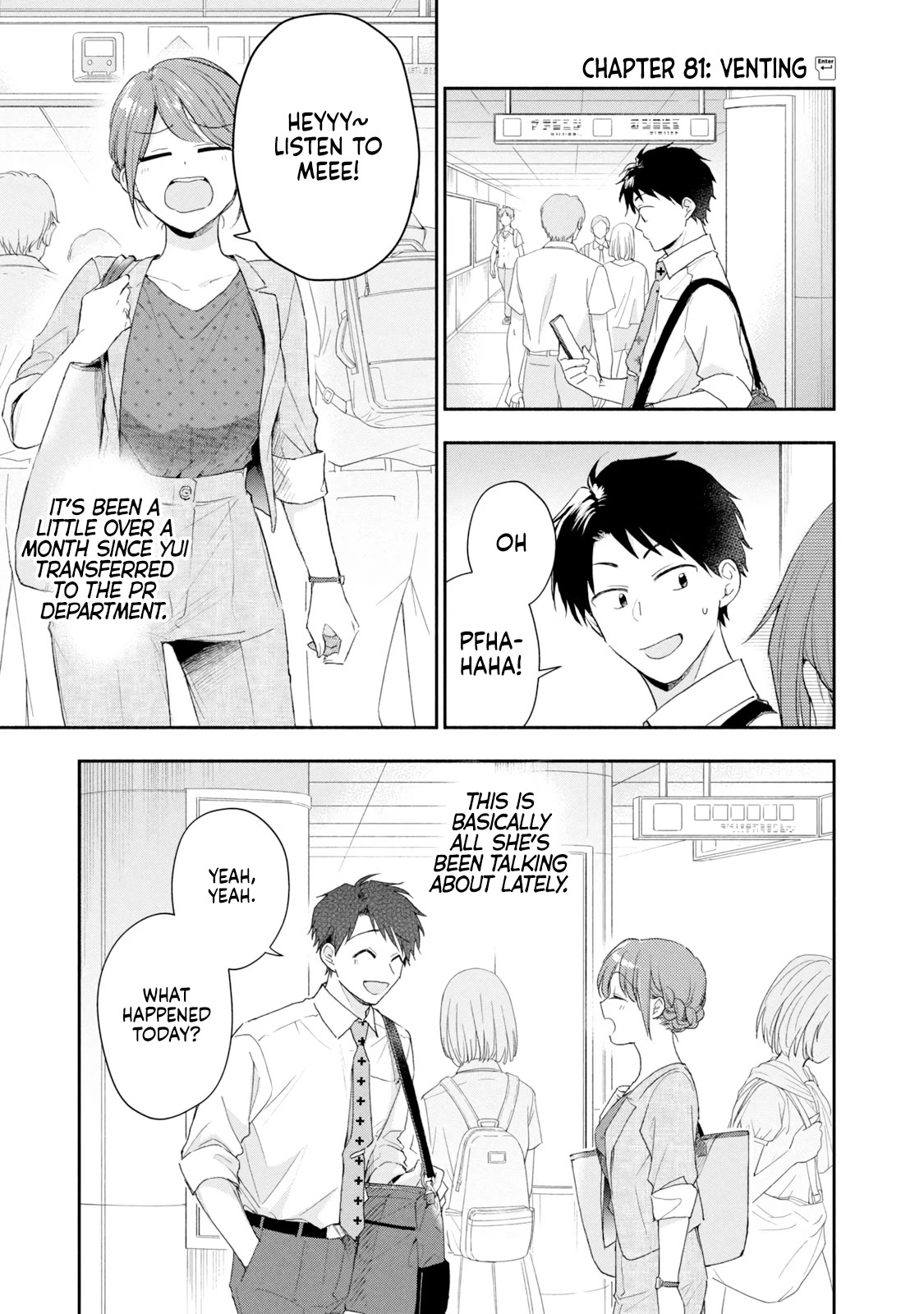 Kono Kaisha ni Suki na Hito ga Imasu Chapter 81 - Page 1