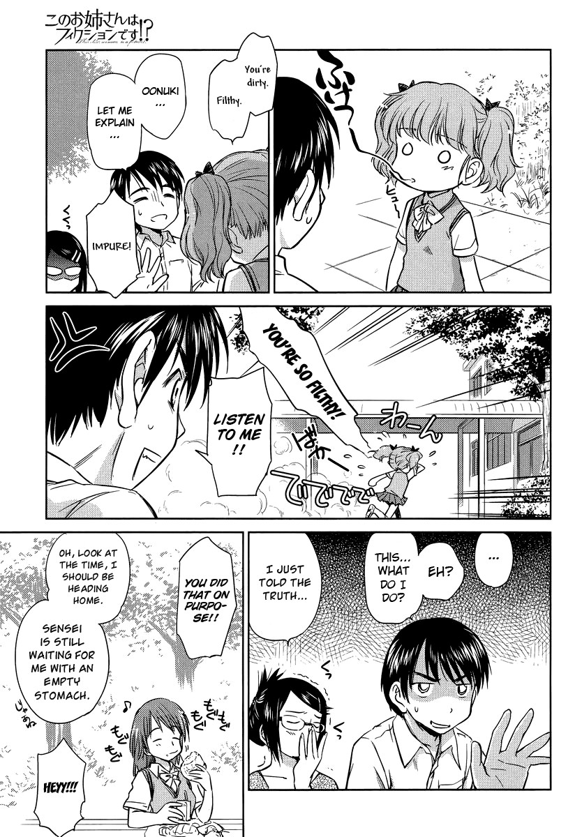 Kono Oneesan wa Fiction desu!? Chapter 3 - Page 21