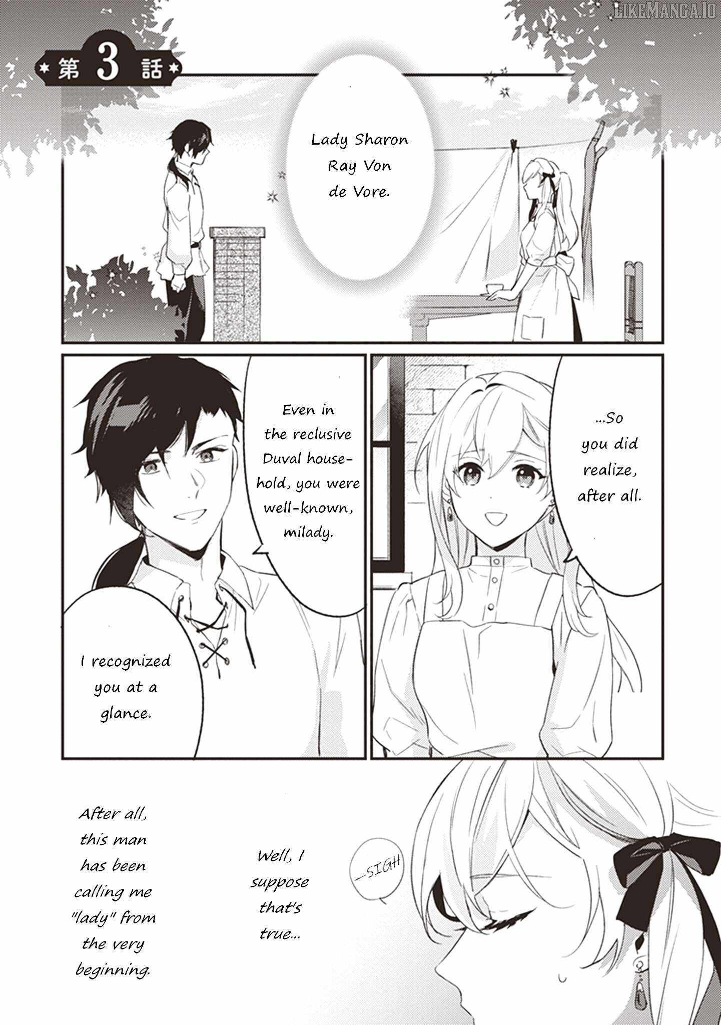 Konyaku Haki no Akui wa Shoukan kara Okaeshi Shimasu Chapter 3 - Page 1