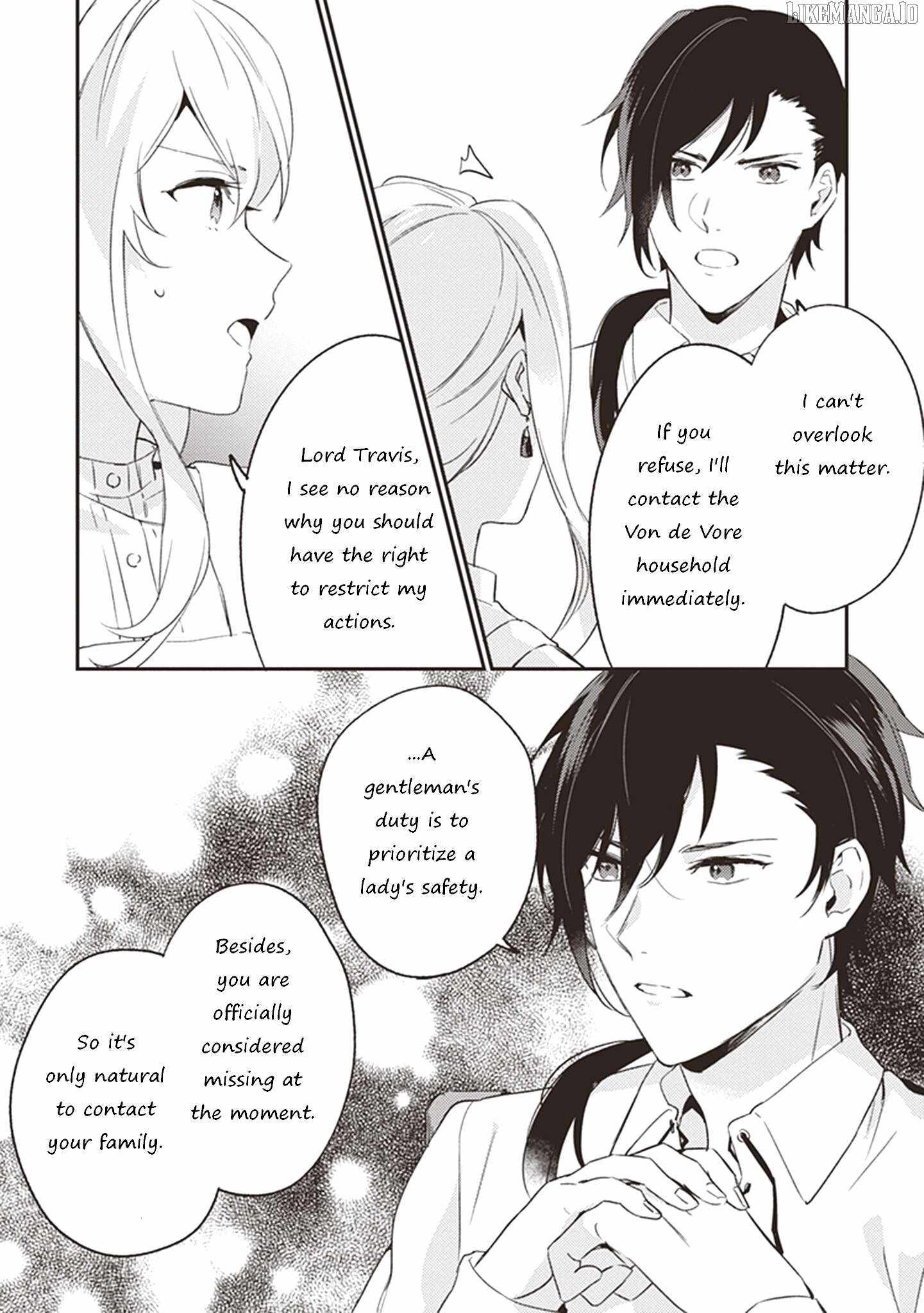 Konyaku Haki no Akui wa Shoukan kara Okaeshi Shimasu Chapter 3 - Page 8