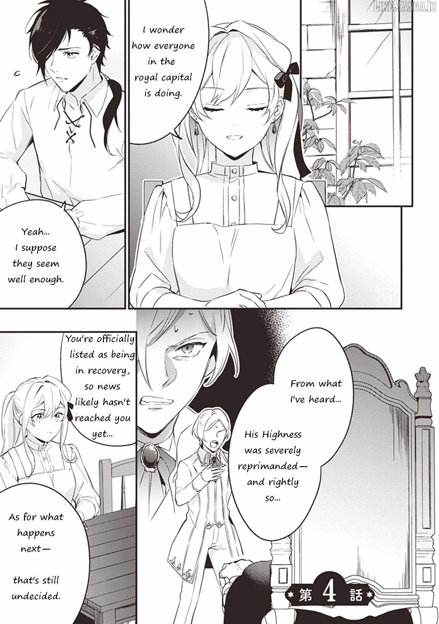 Konyaku Haki no Akui wa Shoukan kara Okaeshi Shimasu Chapter 4 - Page 2