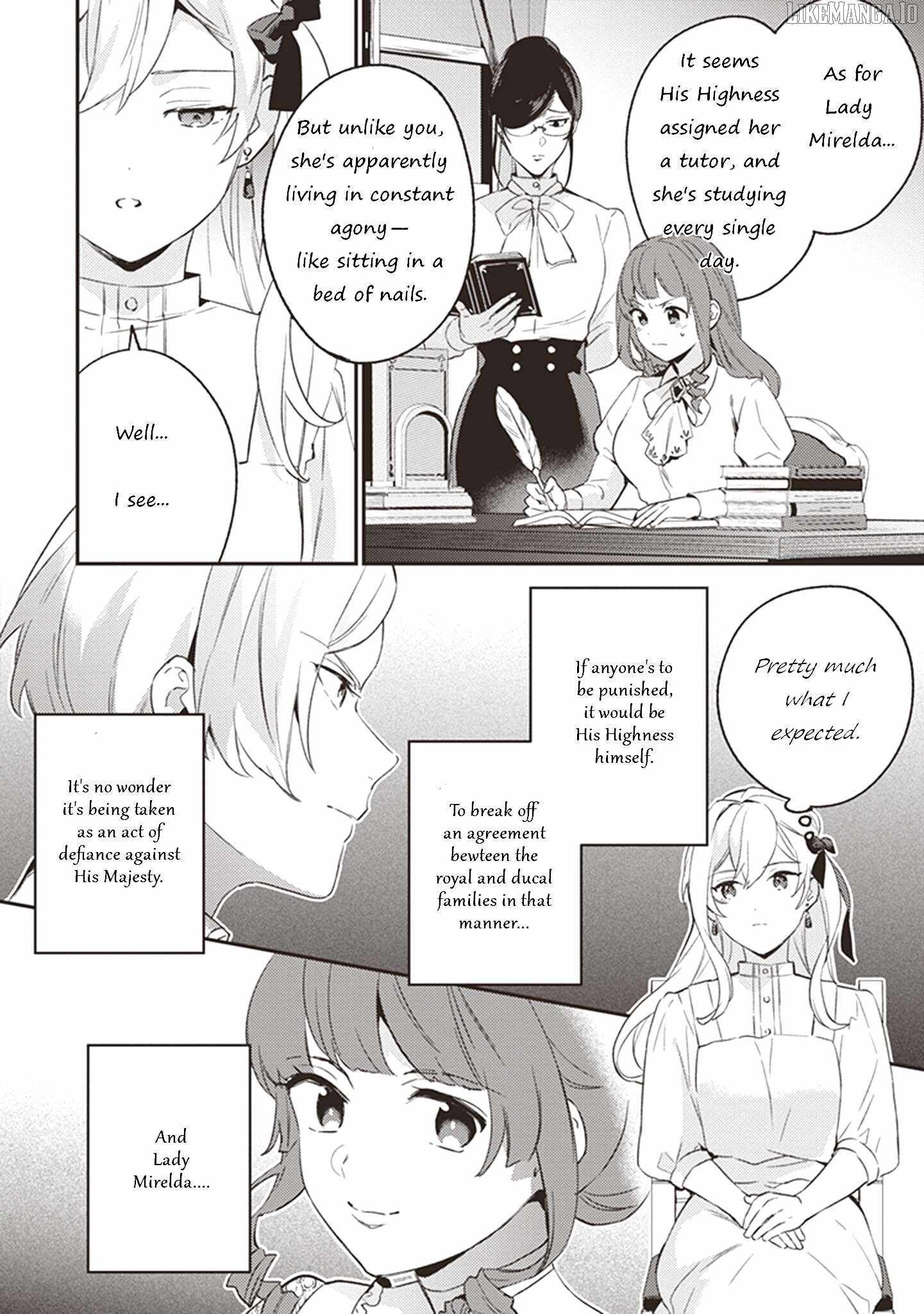 Konyaku Haki no Akui wa Shoukan kara Okaeshi Shimasu Chapter 4 - Page 3