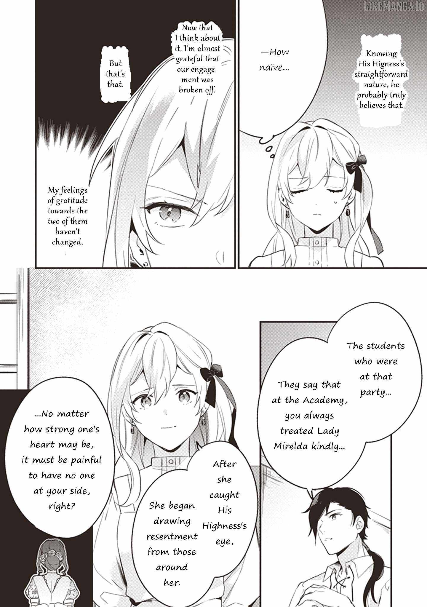 Konyaku Haki no Akui wa Shoukan kara Okaeshi Shimasu Chapter 4 - Page 5