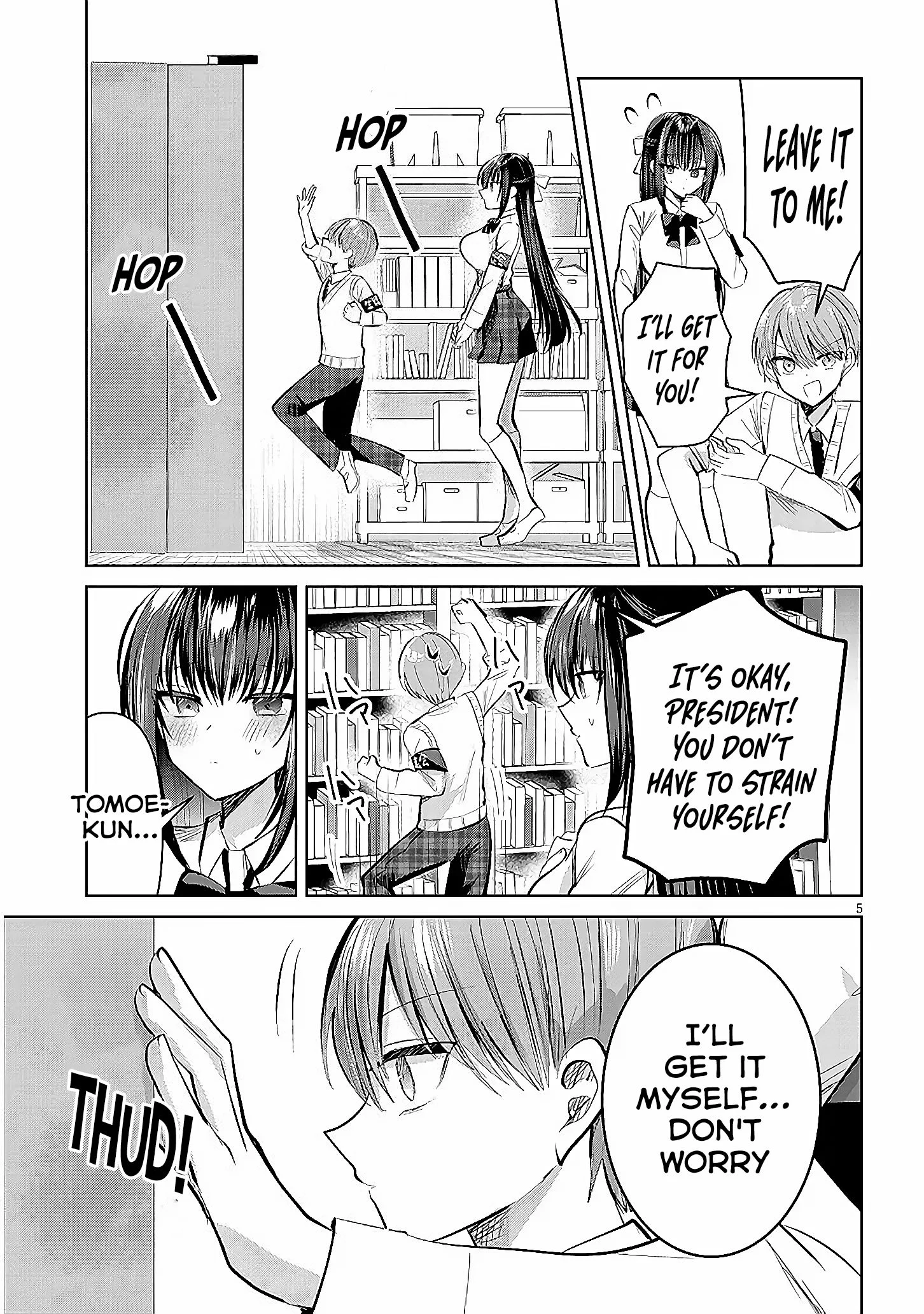 Kotowarenai Kaichou wa Tomoe-kun ni Dake shite Agetai Chapter 10 - Page 6