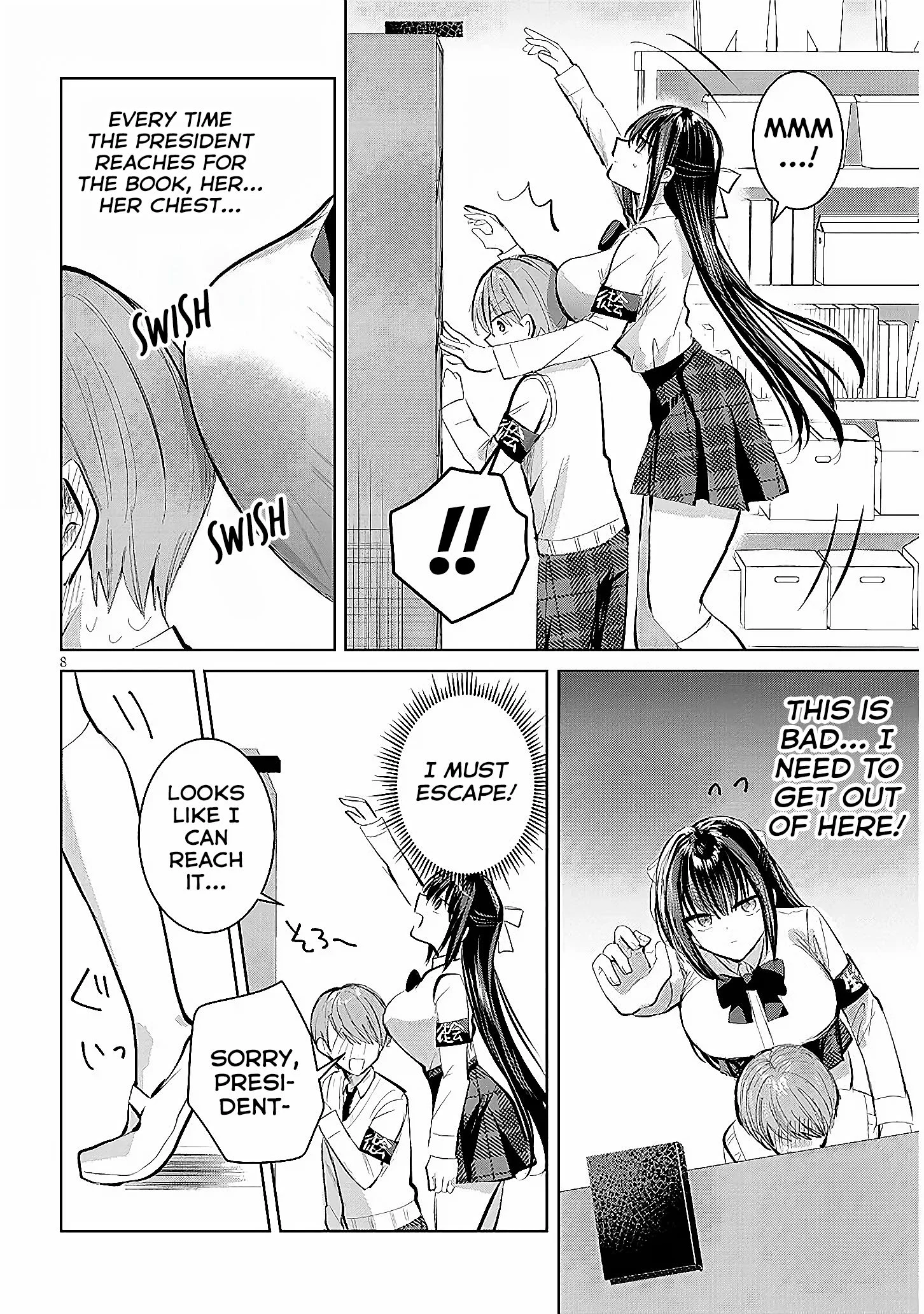 Kotowarenai Kaichou wa Tomoe-kun ni Dake shite Agetai Chapter 10 - Page 9