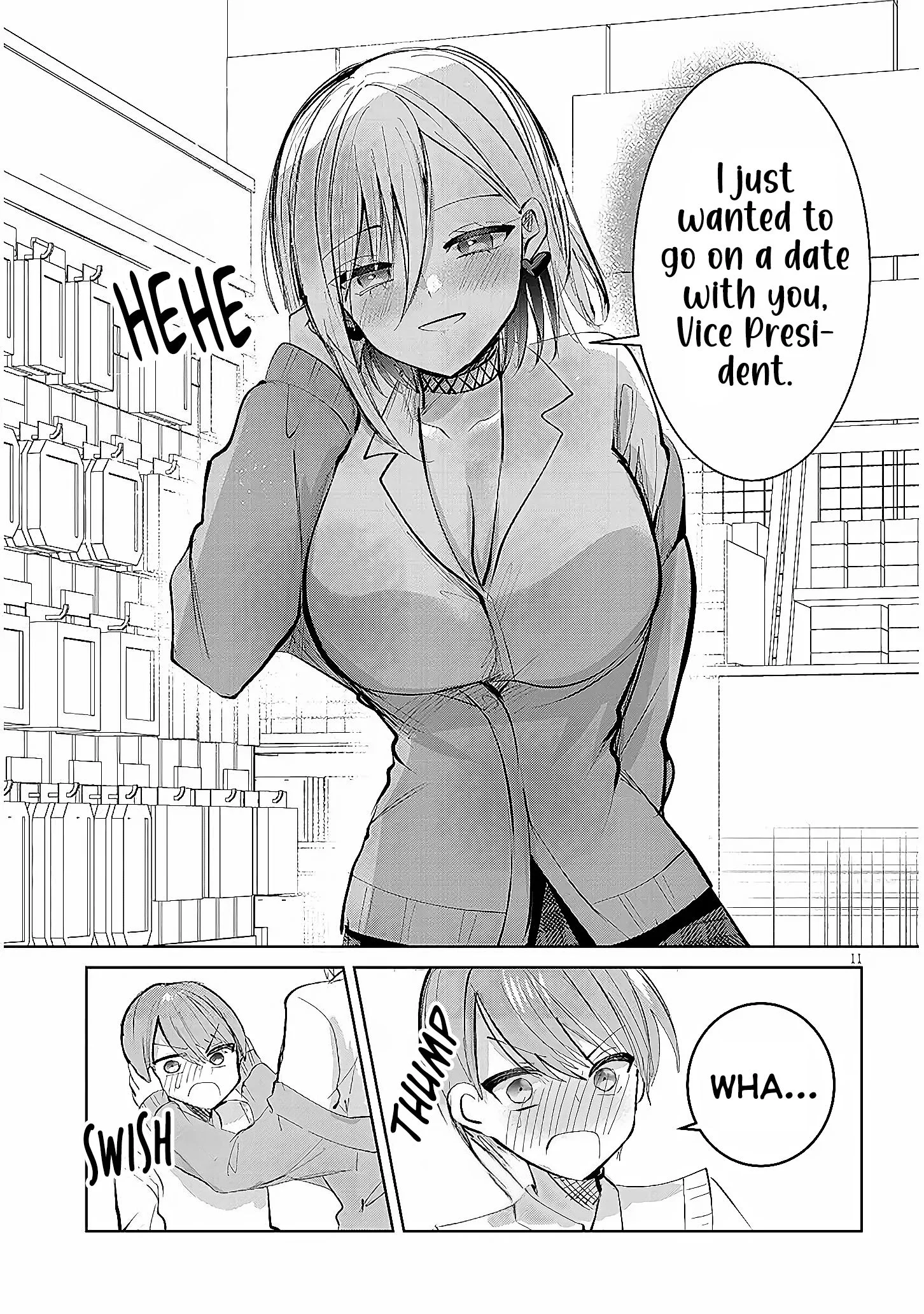 Kotowarenai Kaichou wa Tomoe-kun ni Dake shite Agetai Chapter 11 - Page 12